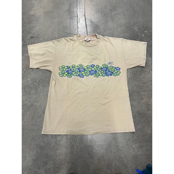 O'Neill Shirt Mens Large Modern Fit Floral Graphic Logo Surf Tee T-Shirt - Picture 1 of 5